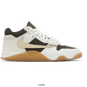 Travis Scott Jumpman Jack TR Sail, Dark Mocha, University Red, Muslin Size 12.5